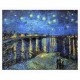 Puzzle aus Kunststoff - Vincent Van Gogh - Starry Night Over The Rhone, 1888
