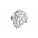 Wooden Puzzle - Lion Head