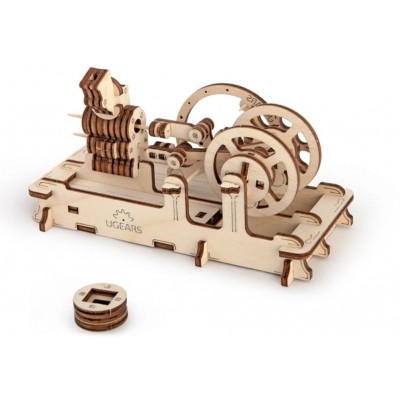 Ugears-12012 3D Holzpuzzle - Pneumatic Engine
