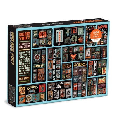 Galison-37048 Wer Bist Du? 1000-teiliges Puzzle