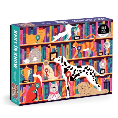 Galison-37651 Best in Show – 1000-teiliges Puzzle