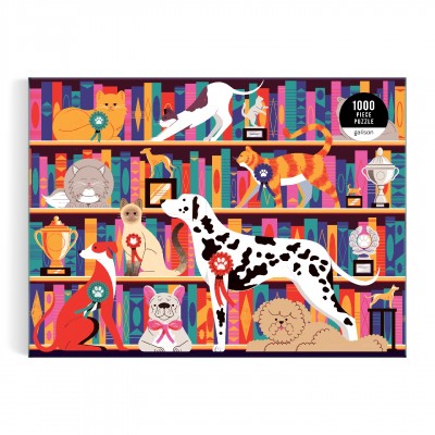 Galison-37651 Best in Show – 1000-teiliges Puzzle