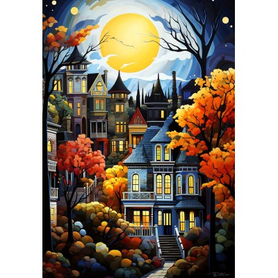 Puzzle Alipson-Puzzle-50092 Serene Village