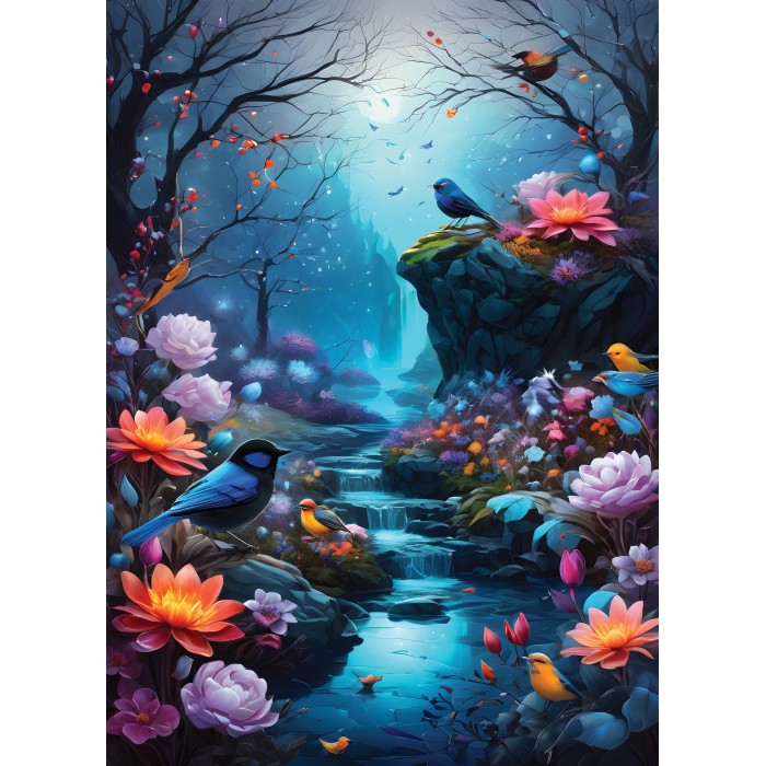 Puzzle  Alipson-Puzzle-F-50130 Enchanted Nature