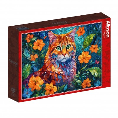 Puzzle Alipson-Puzzle-F-50160 Katzenmosaik