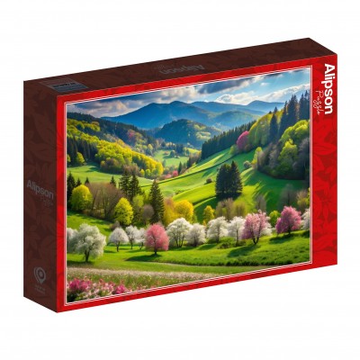 Puzzle Alipson-Puzzle-F-50180 Frühlingsspaziergang