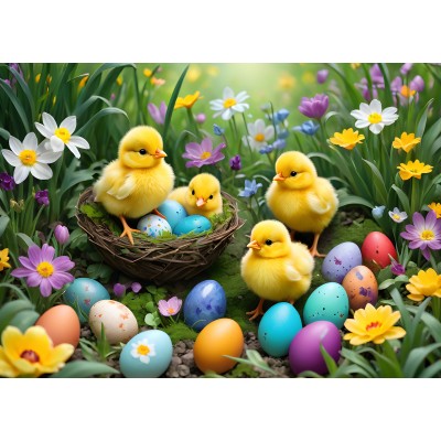 Puzzle Alipson-Puzzle-F-50182 Osterküken