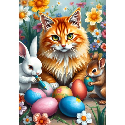 Puzzle Alipson-Puzzle-F-50214 Bereit für Ostern