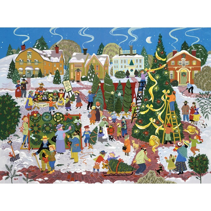 Puzzle   Weihnachtsbaumfest