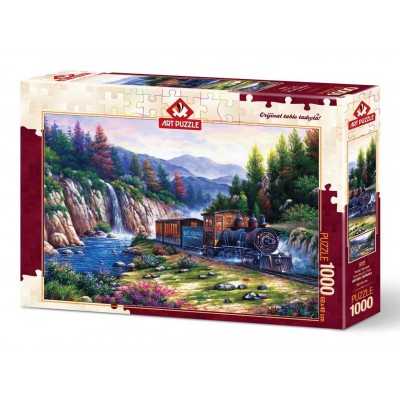 Puzzle Art-Puzzle-4233 Zugreisen