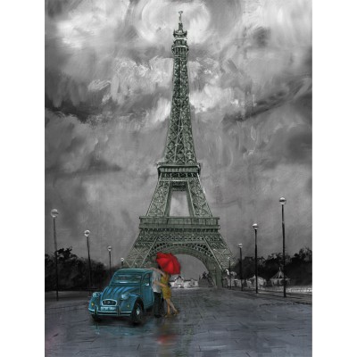 Puzzle Art-Puzzle-4390 Love in Paris