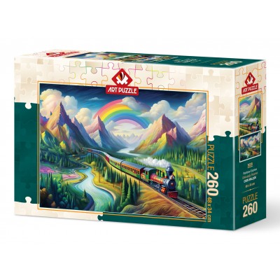 Puzzle Art-Puzzle-5035 XXL Teile - Rainbow Express