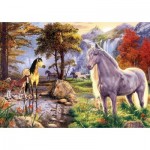 Puzzle  Art-Puzzle-5215 Hidden Horses
