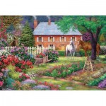 Puzzle  Art-Puzzle-5397 Chuck Pinson - Equestrian Garden