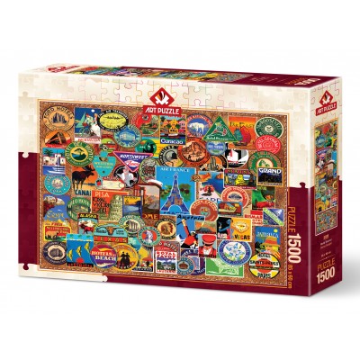 Puzzle Art-Puzzle-5408 World Traveler