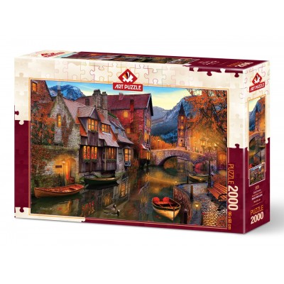 Puzzle Art-Puzzle-5476 Kanalboote