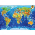 Puzzle  Art-Puzzle-5496 World Geo-Political Map