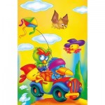  Art-Puzzle-5853 Wooden Puzzle - Crazy Kiters