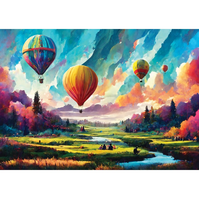 Puzzle   XXL Teile - Dream Plain
