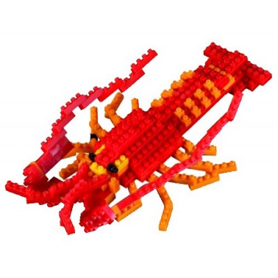 Brixies-58757 3D Nano Puzzle - Hummer