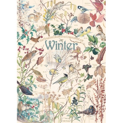 Puzzle Cobble-Hill-40095 Country Diary - Winter