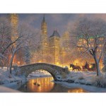 Puzzle  Cobble-Hill-45044 XXL Teile - Mark Keathley: Winter in the Park