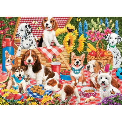 Puzzle Cobble-Hill-47040 Family - Picknick Party