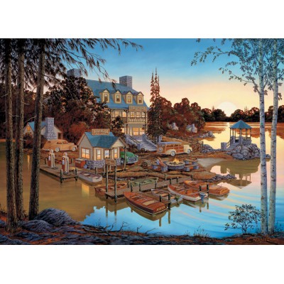 Puzzle Cobble-Hill-51713 USA - William A S Kreutz: Edgewood Resort