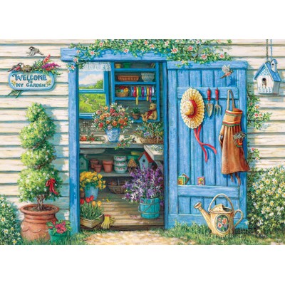 Puzzle Cobble-Hill-57141 XXL Teile - Welcome to My Garden