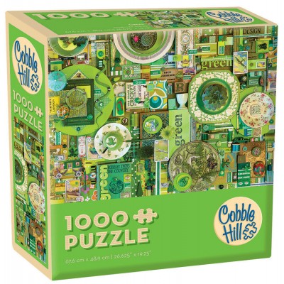 Puzzle Cobble-Hill-57217 Green