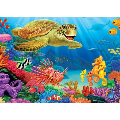 Puzzle Cobble-Hill-58866 Undersea Turtle
