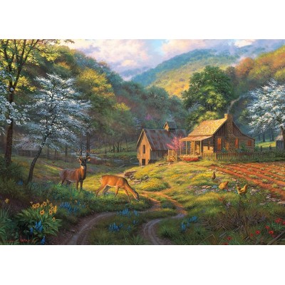 Puzzle Cobble-Hill-80045 Country Blessings