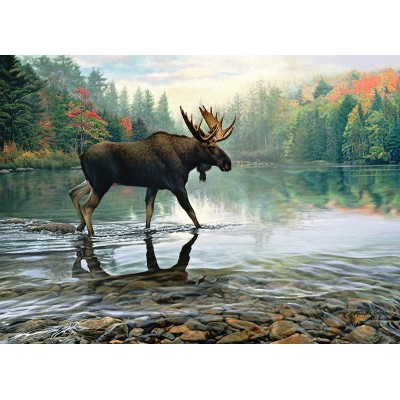 Puzzle Cobble-Hill-80344 Moose Crossing