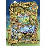 Puzzle   XXL Teile - Reptiles and Amphibians