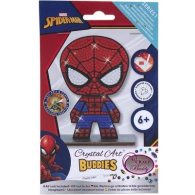 Puzzle Crystal-Art-0984 Crystal Art - Diamant-Stickerei-Kit - Spiderman