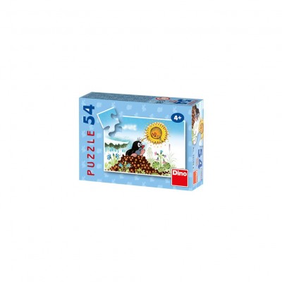 Dino-33106-AuSoleil Mini-Puzzle - Der kleine Maulwurf : In der Sonne