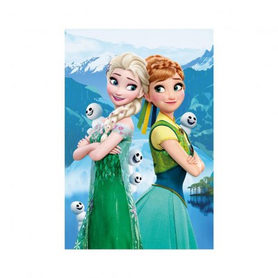 Dino-33121-ReineDesNeiges Mini-puzzle Frozen