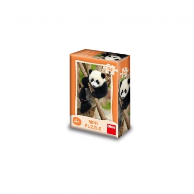 Dino-33122-Panda Mini-puzzle Panda
