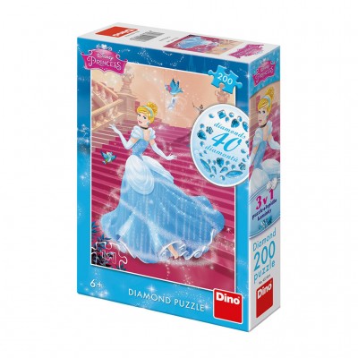 Dino-42218 Diamond Puzzle - Disney Princess