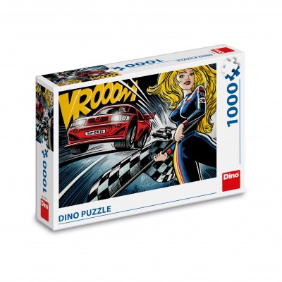 Puzzle Dino-53272 Pop Art - Race