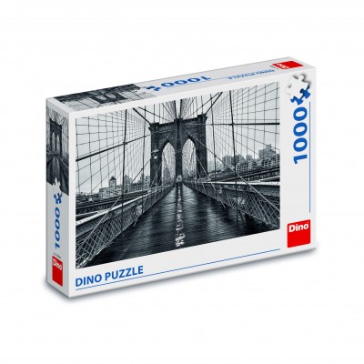 Puzzle Dino-53290 Black and White New York