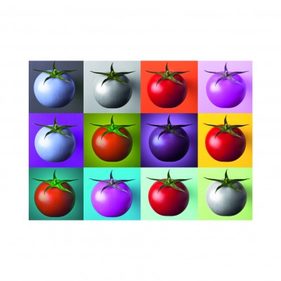 Puzzle Dino-53296 Pop Art - Tomaten
