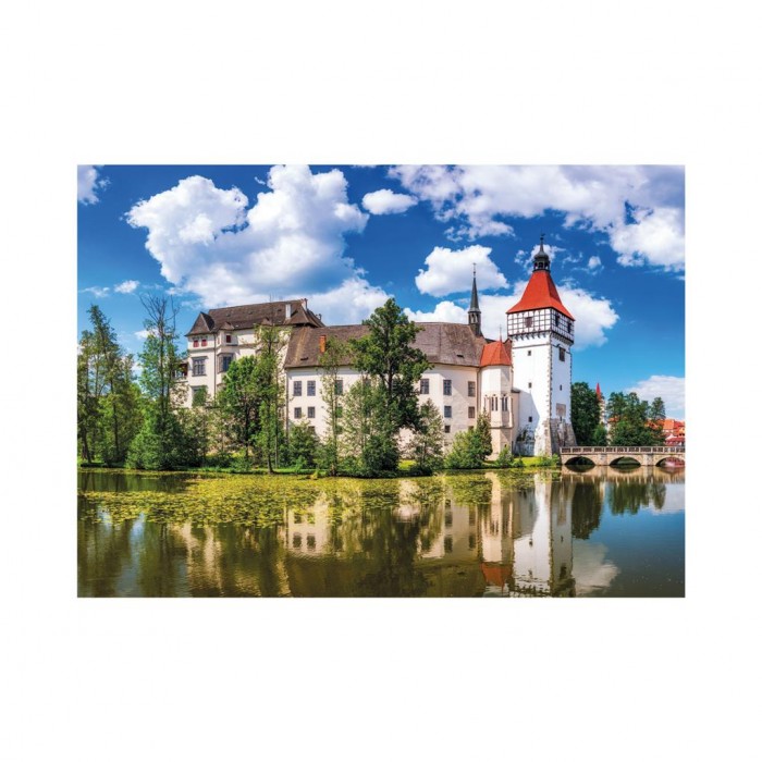 Puzzle Dino-53311 Schloss Blatná - Tschechische Republik