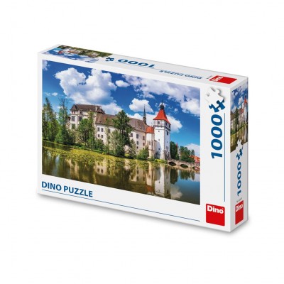 Puzzle Dino-53311 Schloss Blatná - Tschechische Republik
