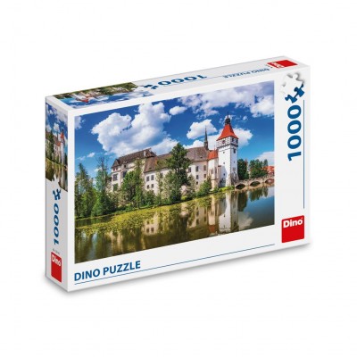 Puzzle Dino-53311 Schloss Blatná - Tschechische Republik