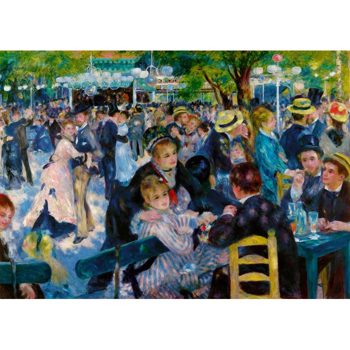Puzzle Enjoy-Puzzle-1206 Auguste Renoir: Tanz in Le Moulin de la Galette