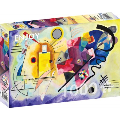 Puzzle Enjoy-Puzzle-1212 Wassily Kandinsky: Gelb Rot Blau