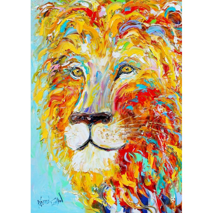 Puzzle Enjoy-Puzzle-1416 Colorful Lion