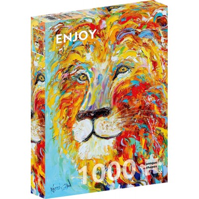 Puzzle Enjoy-Puzzle-1416 Colorful Lion