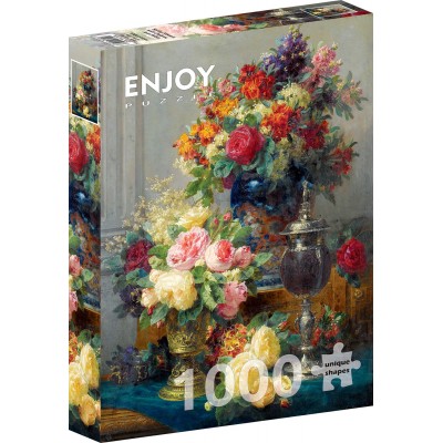 Puzzle Enjoy-Puzzle-1527 Spring Flowers with Chalices